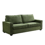 3-Seat Corduroy Upholstered Sofa