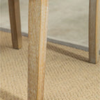 Set of 2 Tufted Parsons Dining Chairs with Cushioned Seat and Solid Wood Legs