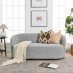 68-Inch Boucle Upholstered Loveseat Sofa