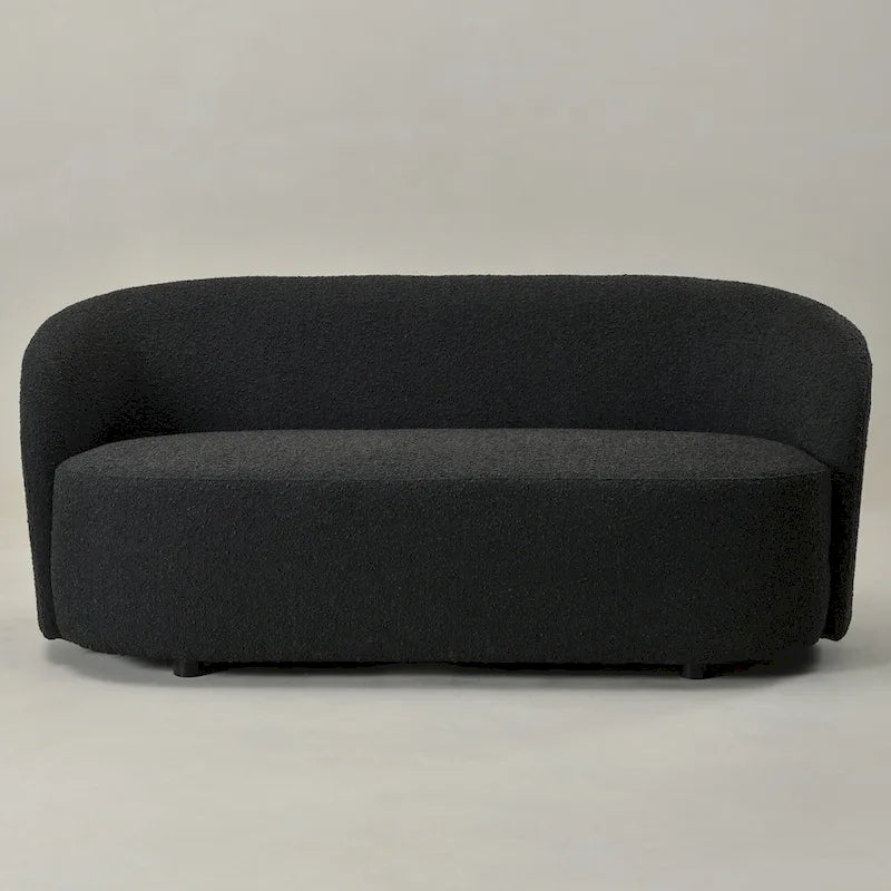 68-Inch Boucle Upholstered Loveseat Sofa