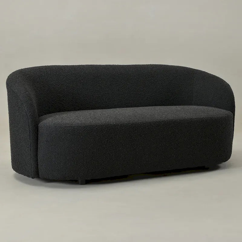68-Inch Boucle Upholstered Loveseat Sofa