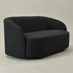 68-Inch Boucle Upholstered Loveseat Sofa