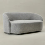 68-Inch Boucle Upholstered Loveseat Sofa