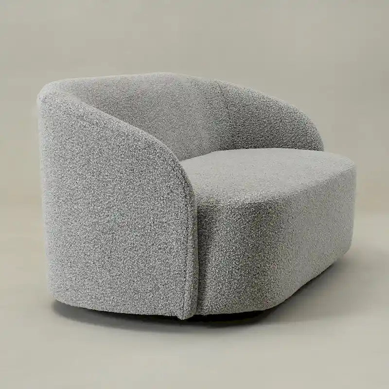68-Inch Boucle Upholstered Loveseat Sofa