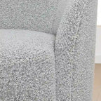68-Inch Boucle Upholstered Loveseat Sofa