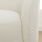68-Inch Boucle Upholstered Loveseat Sofa