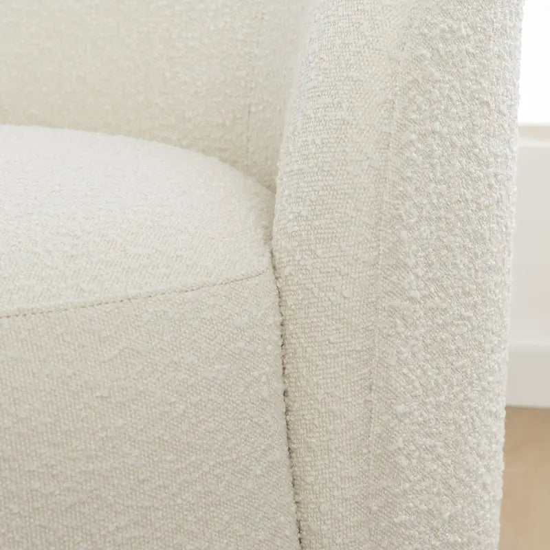 68-Inch Boucle Upholstered Loveseat Sofa