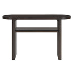 Minimalist Console Table with Shelf