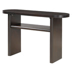 Minimalist Console Table with Shelf