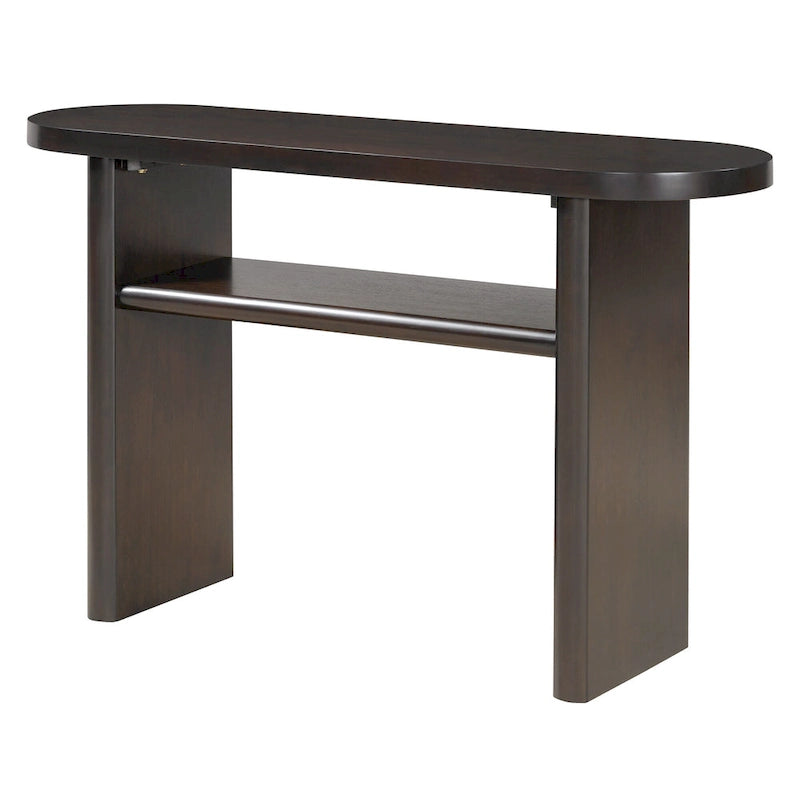 Minimalist Console Table with Shelf