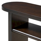 Minimalist Console Table with Shelf