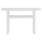 Minimalist Console Table with Shelf