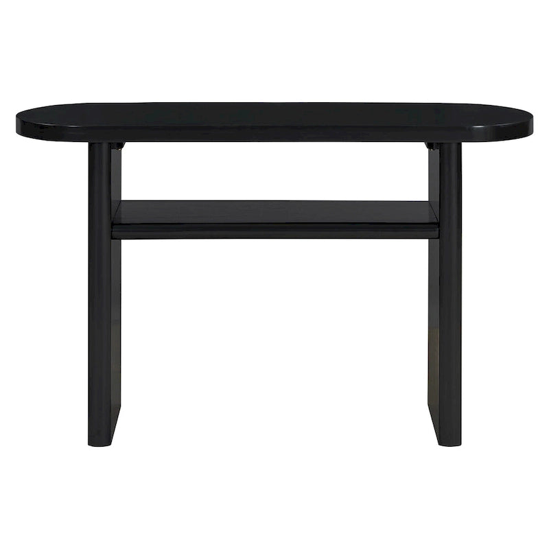 Minimalist Console Table with Shelf