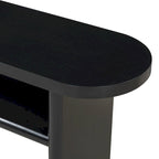 Minimalist Console Table with Shelf