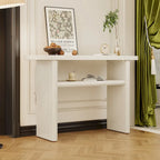 Minimalist Console Table with Shelf