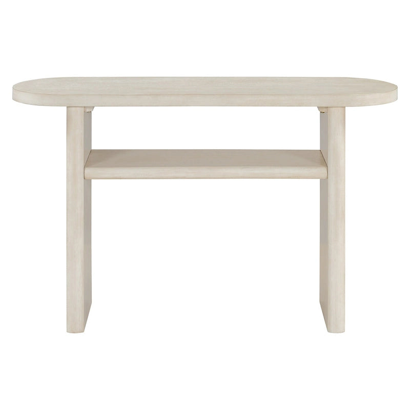 Minimalist Console Table with Shelf