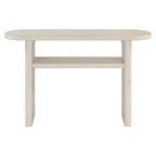 Minimalist Console Table with Shelf