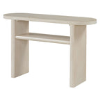 Minimalist Console Table with Shelf