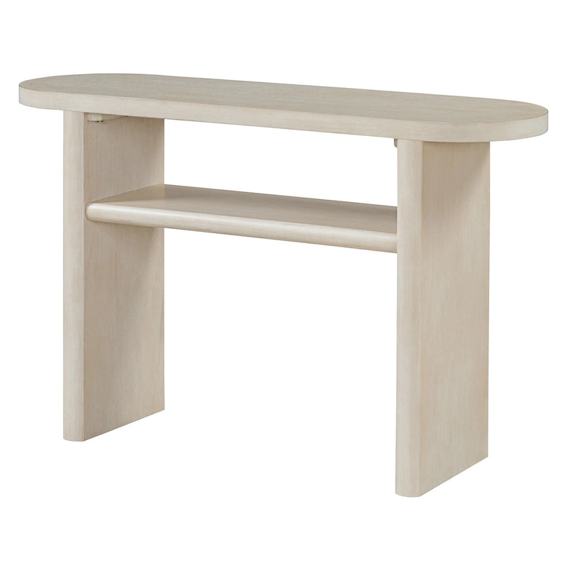 Minimalist Console Table with Shelf