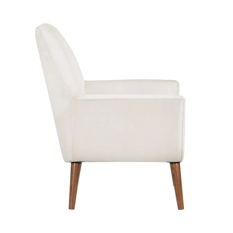 Mid-Century Velvet Arm Chair