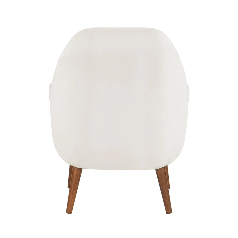 Mid-Century Velvet Arm Chair