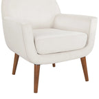 Mid-Century Velvet Arm Chair