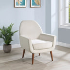 Mid-Century Velvet Arm Chair