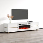 Electric Fireplace TV Stand with Storage