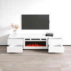 Electric Fireplace TV Stand with Storage