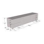 Electric Fireplace TV Stand with Storage