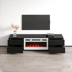 Electric Fireplace TV Stand with Storage