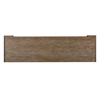 7-Drawer Dresser – Antique White & Weathered Brown Finish