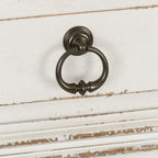 7-Drawer Dresser – Antique White & Weathered Brown Finish