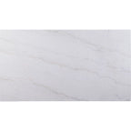 Rectangular Marble-Top Dining Table with Trestle Base