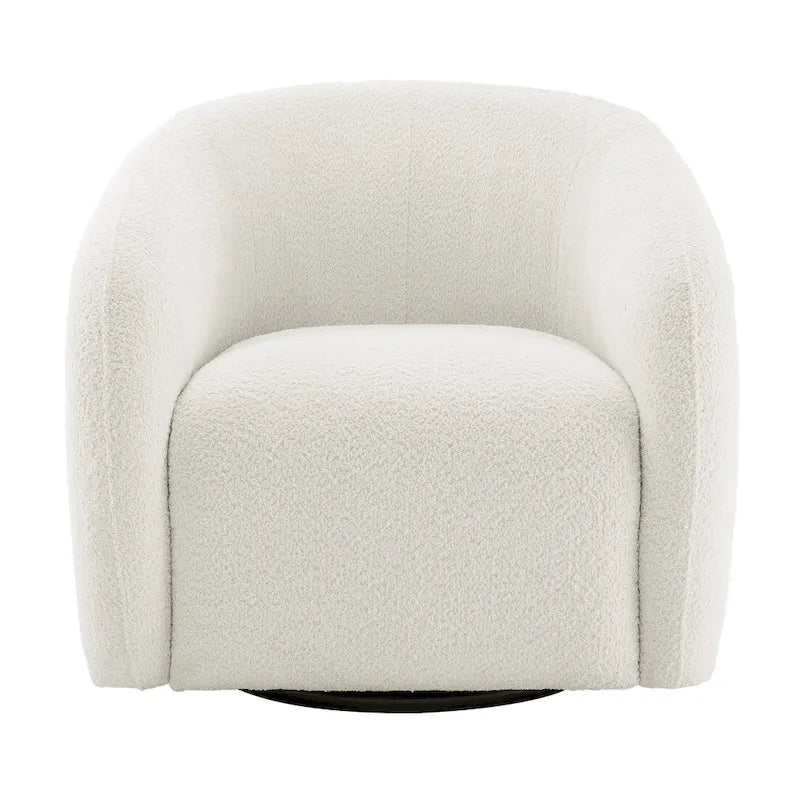 360 Degree Swivel Barrel Accent Chair (Set of 2)
