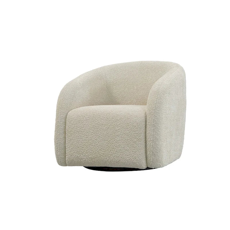 360 Degree Swivel Barrel Accent Chair (Set of 2)
