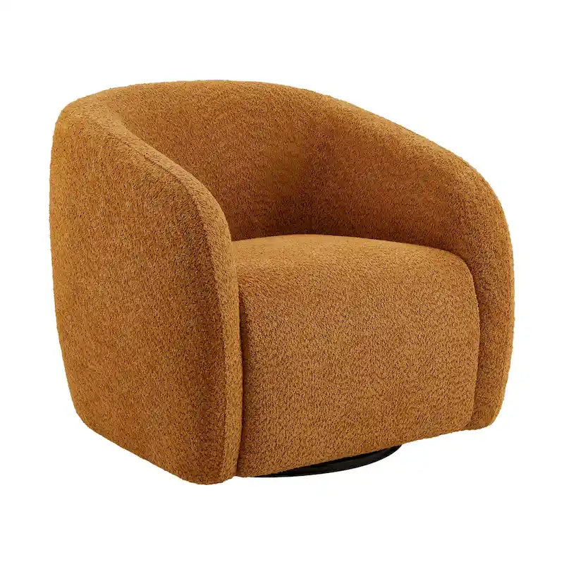 360 Degree Swivel Barrel Accent Chair (Set of 2)