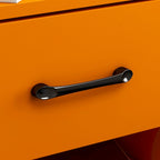 1-Drawer Nightstand with Open Shelf