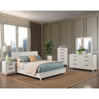2-Drawer Nightstand with Felt-Lined Drawers