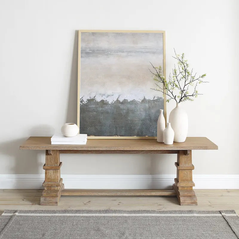 Farmhouse Dining Bench - 15x59.75x17.38