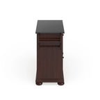Granite Top Full Size Kitchen Island with Storage - 51.5 W x 18 D x 34 H