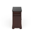 Granite Top Full Size Kitchen Island with Storage - 51.5 W x 18 D x 34 H