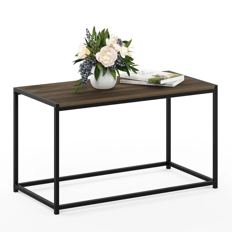 Modern Living Coffee Table with Metal Frame