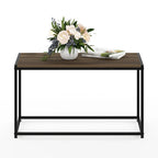 Modern Living Coffee Table with Metal Frame