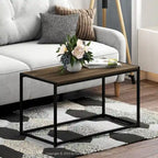 Modern Living Coffee Table with Metal Frame