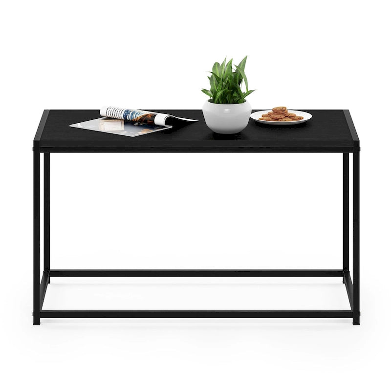 Modern Living Coffee Table with Metal Frame