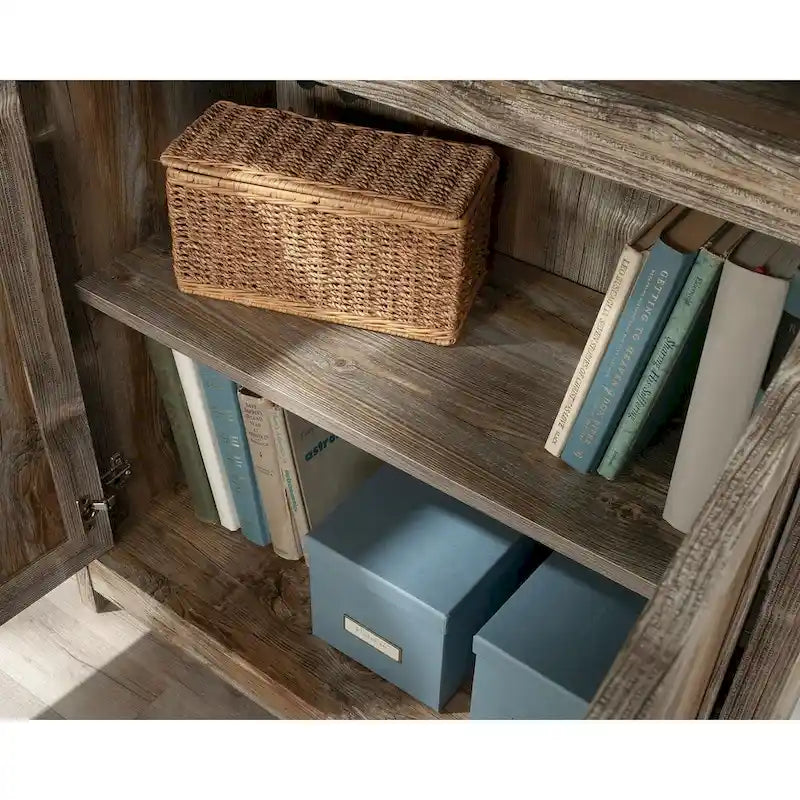 Library Bookcase with Doors