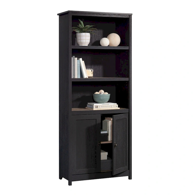 Library Bookcase with Doors