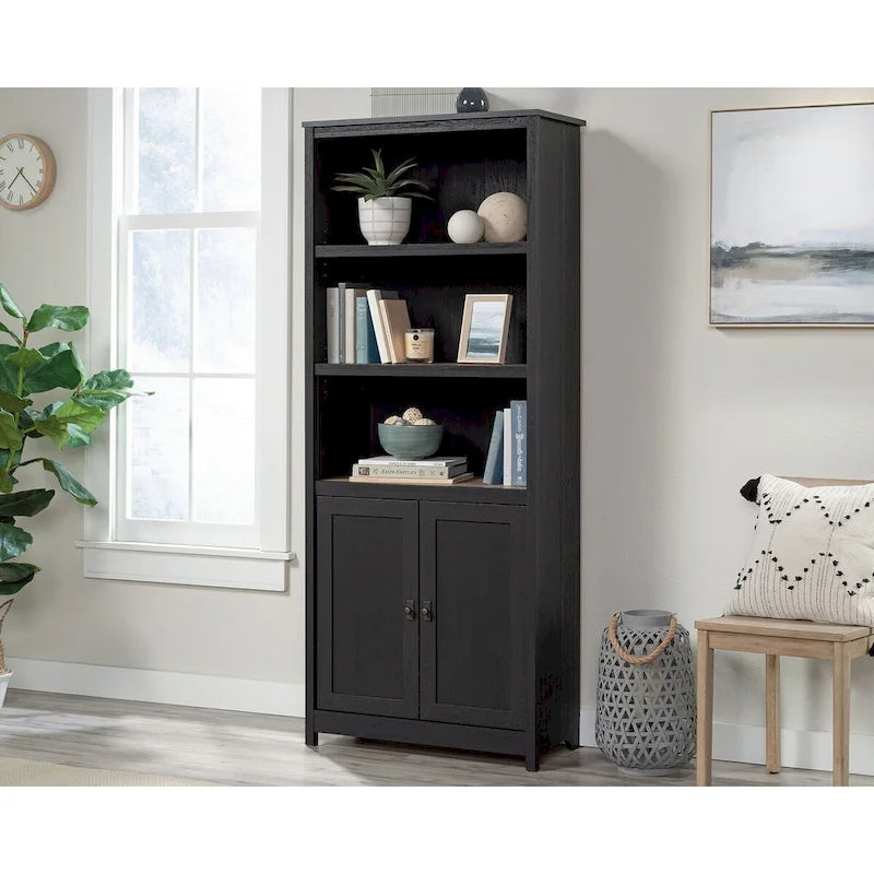 Library Bookcase with Doors
