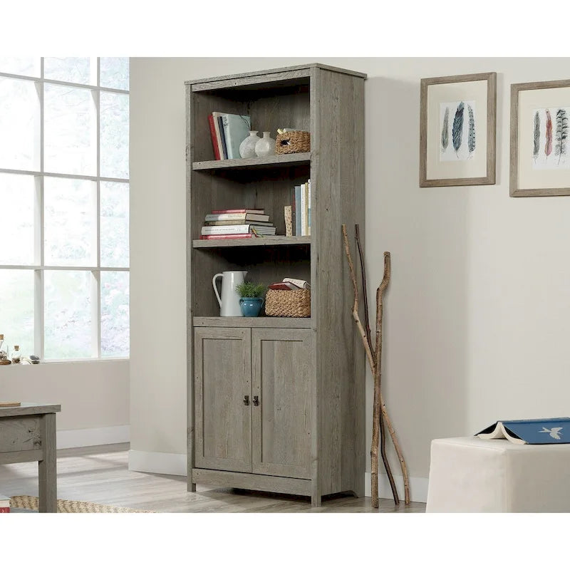 Library Bookcase with Doors